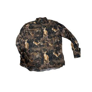 Redhead Hunting Deer Shirt‎ Size 2XLT deer
